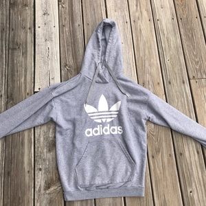 ADIDAS⚡️ grey hoodie